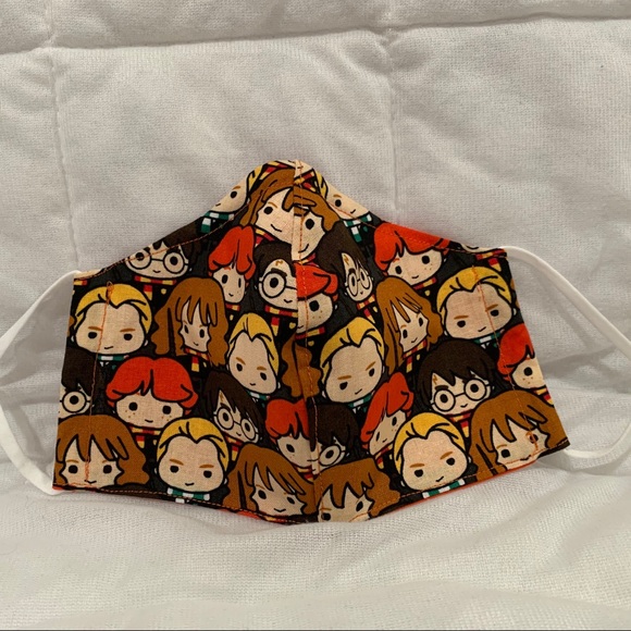 Handmade Harry Potter Face Mask adjustable straps - Picture 2 of 5